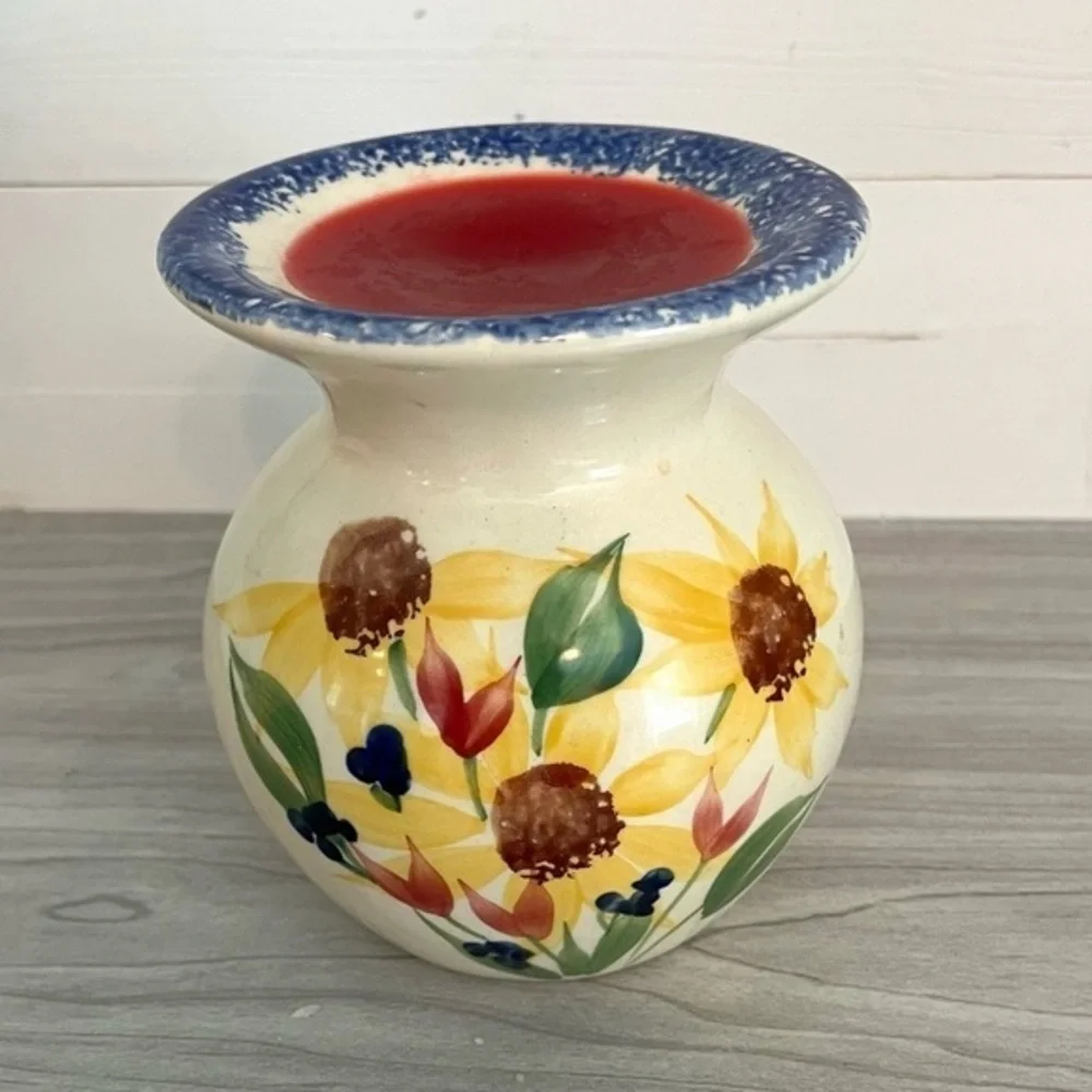 Tart Warmer Vintage 2001 Emerson Creek Pottery Made in Bedford, Virginia